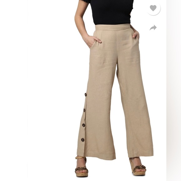 Vero Moda Linen Pant. Size -XS - Picture 4 of 11